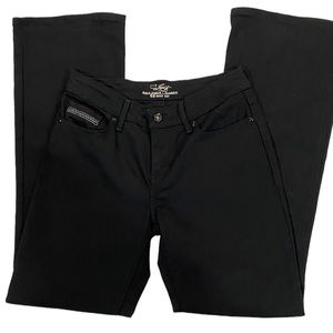 Levi Ladies Bold Curve Classic Bootcut Jeans Black w/Pocket Detail New Size 28/6